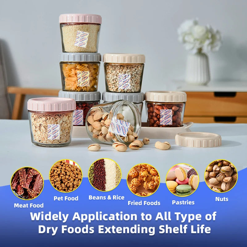 High-efficiency iron-based food-grade deoxidizer, safe, odorless, antioxidant, double-absorption, high temperature resistant